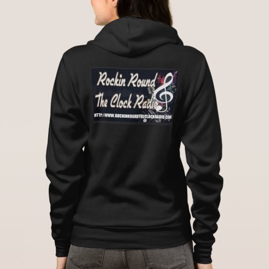 DJ-Ruderboot-Jacke Hoodie (Rückseite)