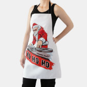DJ Santa Christmas T Shirt Funny Disk Jockey X Mas Schürze (InSitu)