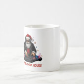 DJ Santa In Da House Mug Kaffeetasse (VorderseiteRechts)