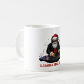 DJ Santa In Da House Mug Kaffeetasse (Vorderseite Links)