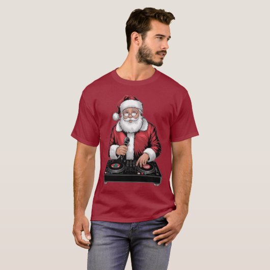 DJ Santa T-Shirt (Vorne ganz)