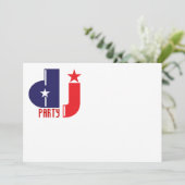 DJ-Schild (Stehend Vorderseite)