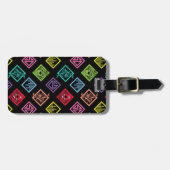 DJ Scooby-Doo-Muster Gepäckanhänger (Vorderseite horizontal)