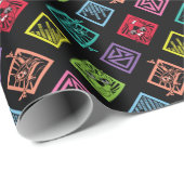 DJ Scooby-Doo-Muster Geschenkpapier (Rolleneckpunkt)