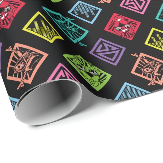 DJ Scooby-Doo-Muster Geschenkpapier (Rolleneckpunkt)