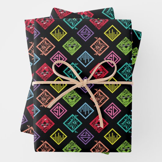 DJ Scooby-Doo-Muster Geschenkpapier Set (Beispiel)