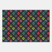 DJ Scooby-Doo-Muster Geschenkpapier Set (Vorderseite)