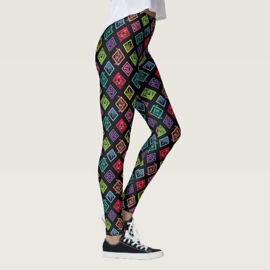 DJ Scooby-Doo-Muster Leggings (Rechts)
