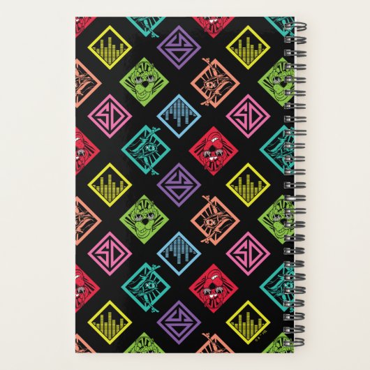 DJ Scooby-Doo-Muster Planer (Rückseite)