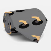 DJ Scratch Krawatte (Gerollt)