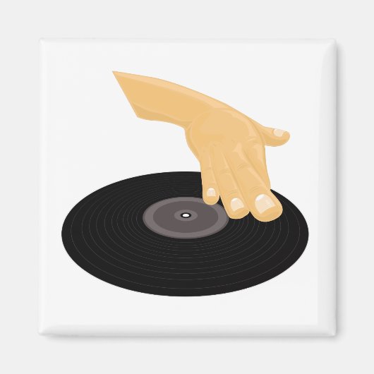 DJ Scratch Magnet (Vorne)