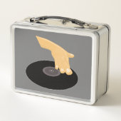DJ Scratch  Metall Brotdose (Rückseite)