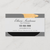 Dj Scratch Visitenkarte (Rückseite)