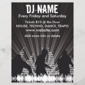 DJ Shadows 2 Music Flyer (Hinten)