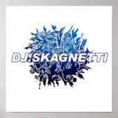 DJ.Skagnetti Blueworld Poster (Vorne)