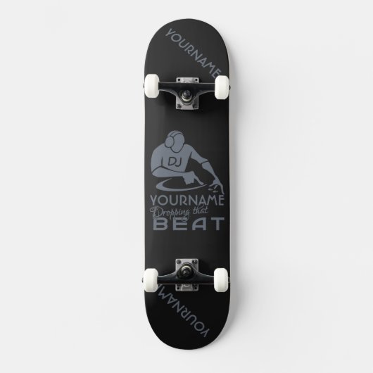 DJ-Skateboard Skateboard (Vorderseite)
