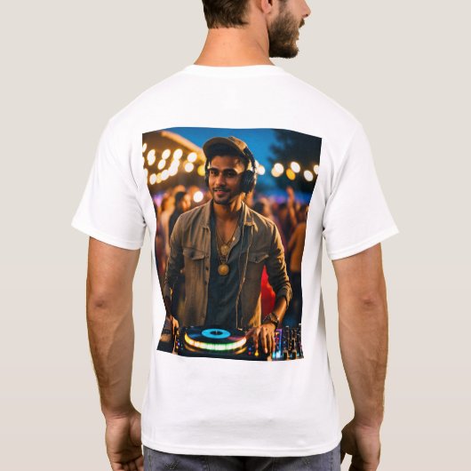 DJ Sonic Wave T-Shirt (Rückseite)