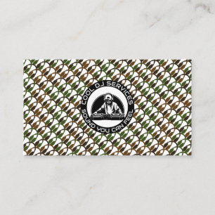DJ Sound Logo / Warmes modernes Audio-Identitätsde Visitenkarte