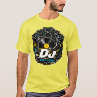 DJ-Sound-System-Grafik-T-Shirt T-Shirt