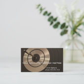 DJ-STEREOANLAGE VISITENKARTE (Stehend Vorderseite)