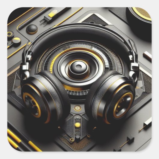 DJ Sticker (Vorderseite)