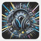 DJ Sticker (Vorderseite)