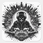 DJ Sticker (Vorderseite)