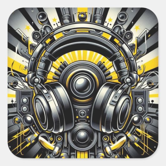 DJ Sticker (Vorderseite)