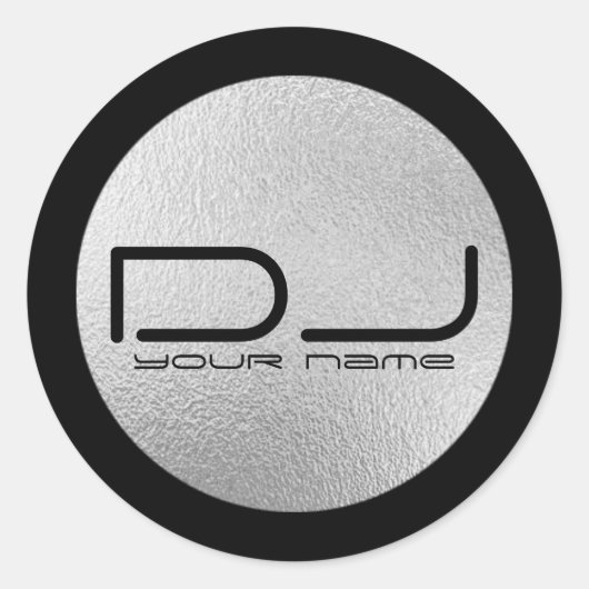 DJ Sticker (Vorderseite)