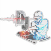 Dj Sticker (Vorderseite)