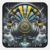 DJ Sticker (Vorderseite)