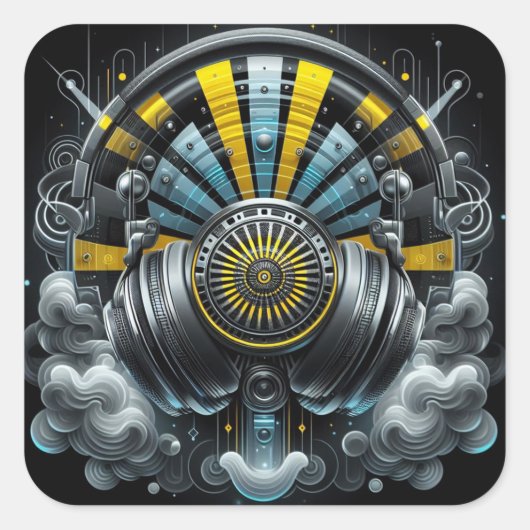 DJ Sticker (Vorderseite)