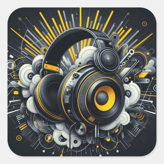 DJ Sticker (Vorderseite)