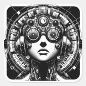 DJ Sticker (Vorderseite)