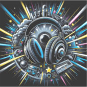 DJ Sticker (Vorderseite)