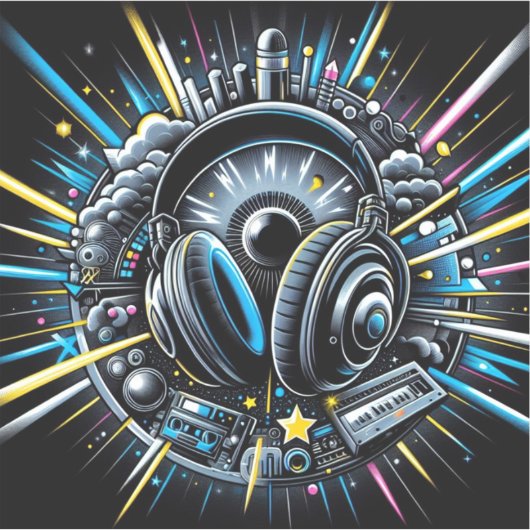 DJ Sticker (Vorderseite)