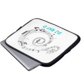 DJ-STRAHL D Laptopkasten Laptopschutzhülle (Vorne Knopf)