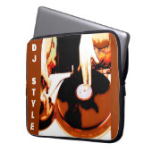 DJ Style Laptopschutzhülle (Vorderseite Links)