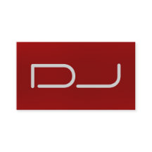 DJ Stylish Red Background Modern