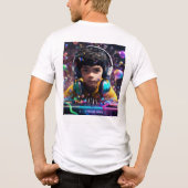 DJ T-Shirtt Tri-Blend Shirt (Rückseite)
