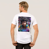 DJ T-Shirtt Tri-Blend Shirt (Rückseite voll)