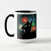 DJ-Tasse für benutzerdefinierte Monogramme Tasse (Links)