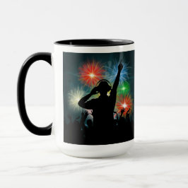 DJ-Tasse für benutzerdefinierte Monogramme Tasse