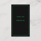 DJ Tech Visitenkarte (Rückseite)