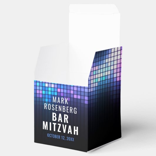 DJ Techno Dance Party Bar Mitzvah Geschenkschachtel (Geöffnet)