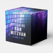 DJ Techno Dance Party Bar Mitzvah Geschenkschachtel (Rückseite)