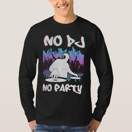 DJ Techno Jugend  ihm Sound Techno Synth T-Shirt (Vorderseite)