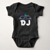 DJ Techno Music Producer Electro Musician Baby Strampler (Vorderseite)