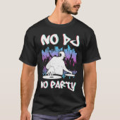 DJ Techno Youth him Sound Techno Synth T-Shirt (Vorderseite)