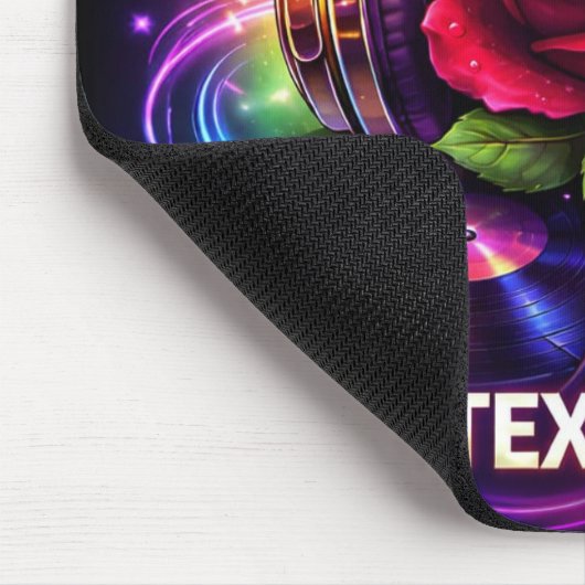DJ TEXASROSE 2 MOUSEPAD (Ecke)